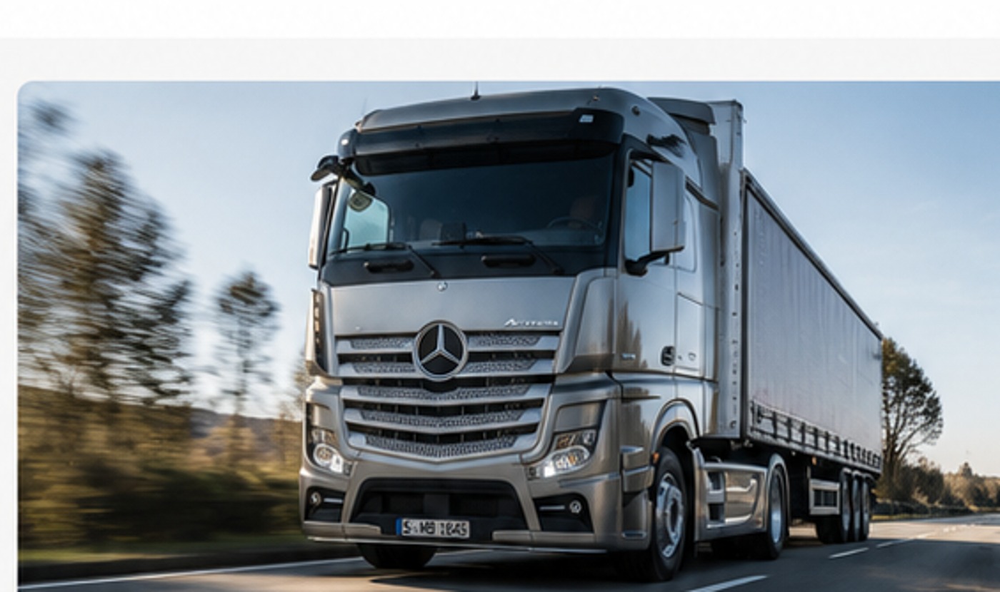 LKW auf der Straße – deutschlandweiter LKW Ankauf